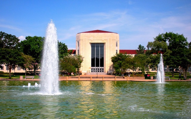 Ezekiel Cullen Building on the campus of the University of Houston